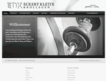 Tablet Screenshot of edk.de